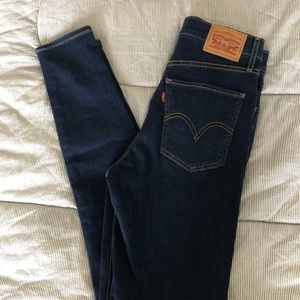 Levi’s high-rise super skinny jeans